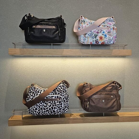 Women Crossbody Bag Shoulder Handbag Multiple Pockets Bag Ladies Messenger Bag P - Picture 7 of 7